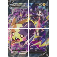 Morpeko V Union Set of 4 SWSH287 SWSH288 SWSH289 SWSH290 - HOLO NM/M