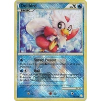 Delibird Heart Gold & Sould Silver 39/123 League Promo NM