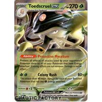 Toedscruel ex - 022/197 - Ultra Rare NM