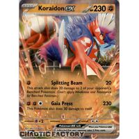 Koraidon ex - 124/197 - Ultra Rare NM