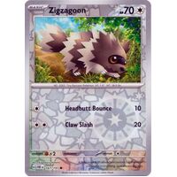 Zigzagoon - 167/197 - Common Reverse Holo NM