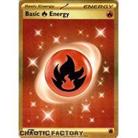 Fire Energy - 230/197 - Gold Secret Rare NM