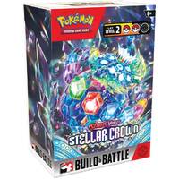 POKEMON TCG Scarlet & Violet 7 Stellar Crown Build & Battle Box