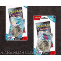 POKEMON TCG Scarlet & Violet 7 Stellar Crown Checklane Blister - PAIR