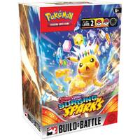 POKEMON TCG Scarlet & Violet 8 Surging Sparks Build & Battle Box