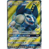 Alolan Golem GX - 102/111 - Full Art Ultra Rare NM