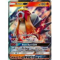 Entei GX - 10/73 - Ultra Rare NM