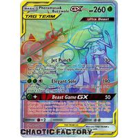 Pheromosa & Buzzwole GX - 215/214 - Hyper Rare NM