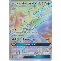 Alolan Ninetales GX - 150/145 - Hyper Rare NM