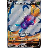 Butterfree V - 177/189 - Full Art Ultra Rare NM