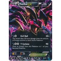 Yveltal EX - 79/146 - Ultra Rare NM