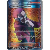 Maxie's Hidden Ball Trick - 158/160 - Full Art Ultra Rare NM