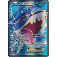 Sharpedo EX - 152/160 - Full Art Ultra Rare NM