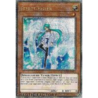 Quarter Century Secret Rare RA01-EN003 Effect Veiler 1st Edition NM