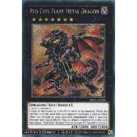 Platinum Secret Rare RA01-EN038 Red-Eyes Flare Metal Dragon 1st Edition NM