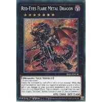 RA01-EN038 Red-Eyes Flare Metal Dragon Secret Rare 1st Edition NM