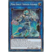 RA01-EN044 Mekk-Knight Crusadia Avramax Secret Rare 1st Edition NM