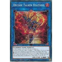 RA01-EN048 Decode Talker Heatsoul Secret Rare 1st Edition NM