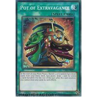 RA01-EN059 Pot of Extravagance Super Rare 1st Edition NM