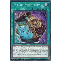 RA01-EN066 Pot of Prosperity Secret Rare 1st Edition NM