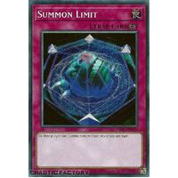 RA01-EN070 Summon Limit Secret Rare 1st Edition NM