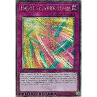 Quarter Century Secret Rare RA01-EN073 Harpie's Feather Storm 1st Edition NM