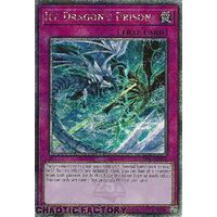 Quarter Century Secret Rare RA01-EN078 Ice Dragon's Prison 1st Edition NM