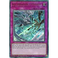 ULTIMATE Rare RA01-EN078 Ice Dragon's Prison 1st Edition NM