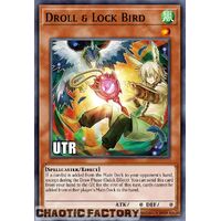 Ultimate Rare RA02-EN006 Droll & Lock Bird (alternate art) 1st Edition NM