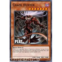 Platinum Secret Rare RA02-EN007 Chaos Hunter 1st Edition NM