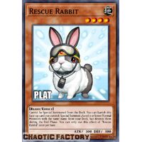Platinum Secret Rare RA02-EN008 Rescue Rabbit 1st Edition NM