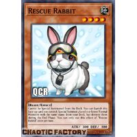 Quarter Century Secret Rare RA02-EN008 Rescue Rabbit 1st Edition NM