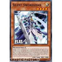 Platinum Secret Rare RA02-EN011 Silent Swordsman 1st Edition NM