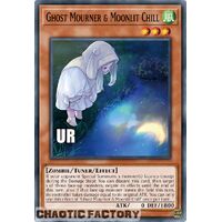 RA02-EN015 Ghost Mourner & Moonlit Chill (alternate art) Ultra Rare 1st Edition NM