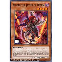 RA02-EN016 Aluber the Jester of Despia Ultra Rare 1st Edition NM