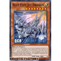 Quarter Century Secret Rare RA02-EN017 Blue-Eyes Jet Dragon 1st Edition NM