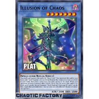 Platinum Secret Rare RA02-EN020 Illusion of Chaos 1st Edition NM