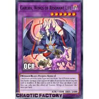 Quarter Century Secret Rare RA02-EN024 Garura, Wings of Resonant Life 1st Edition NM