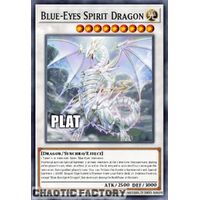 Platinum Secret Rare RA02-EN030 Blue-Eyes Spirit Dragon 1st Edition NM