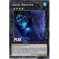 Platinum Secret Rare RA02-EN033 Abyss Dweller 1st Edition NM