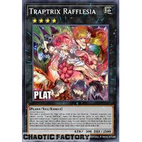 Platinum Secret Rare RA02-EN034 Traptrix Rafflesia 1st Edition NM