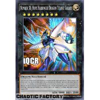 Quarter Century Secret Rare RA02-EN036 Number 38: Hope Harbinger Dragon Titanic Galaxy 1st Edition NM