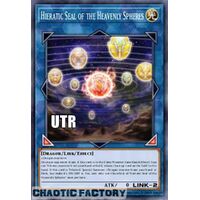 Ultimate Rare RA02-EN039 Hieratic Seal of the Heavenly Spheres 1st Edition NM