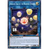 RA02-EN039 Hieratic Seal of the Heavenly Spheres Super Rare 1st Edition NM