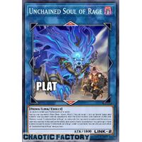 Platinum Secret Rare RA02-EN041 Unchained Soul of Rage 1st Edition NM