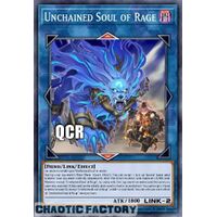 Quarter Century Secret Rare RA02-EN041 Unchained Soul of Rage 1st Edition NM