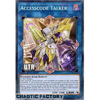 Ultimate Rare RA02-EN044 Accesscode Talker 1st Edition NM