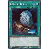 Platinum Secret Rare RA02-EN049 Foolish Burial 1st Edition NM