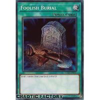 RA02-EN049 Foolish Burial Secret Rare 1st Edition NM