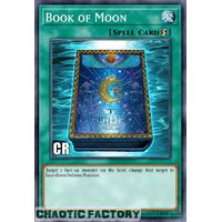 Collector's Rare RA02-EN050 Book of Moon 1st Edition NM